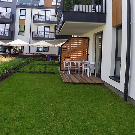 Апартаменти Bel Mare Patio And Garden C108 Мендзиздроє Екстер'єр фото