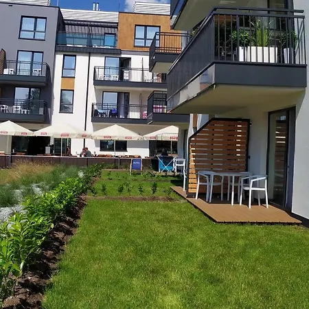 Апартаменти Bel Mare Patio And Garden C108 Мендзиздроє Екстер'єр фото